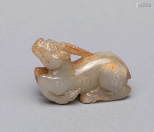 Chinese Jade Carving of Beast