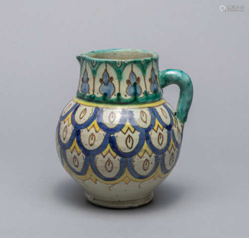 Italy Old Glazed Pottery Pot