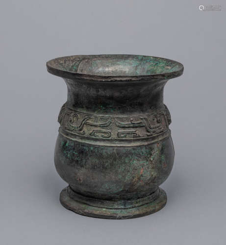 Chinese Old Bronze Pot