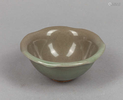 Korean Celadon-grey Glazed Porcelain Cup