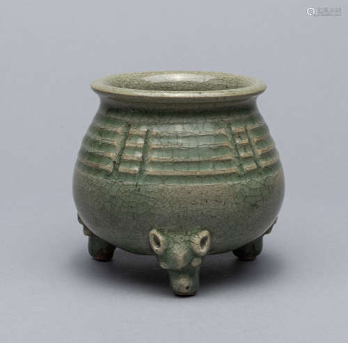Chinese Longquan Type Porcelain Censer
