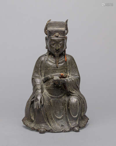 Chinese Ming Type Bronze Buddha