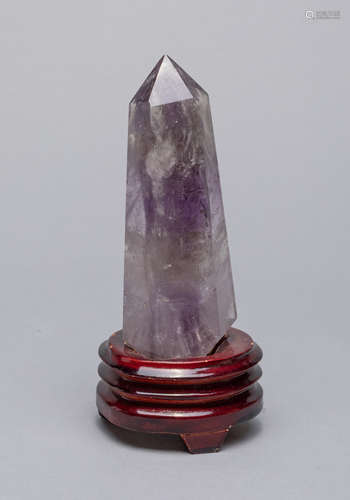 Collectible Designed Amethyst Table Sculpture Point