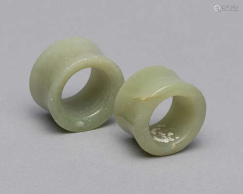 Sets Chinese Jade Carving of Ring