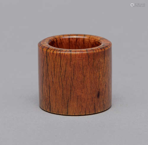 Chinese Bone Carved Thumb Ring