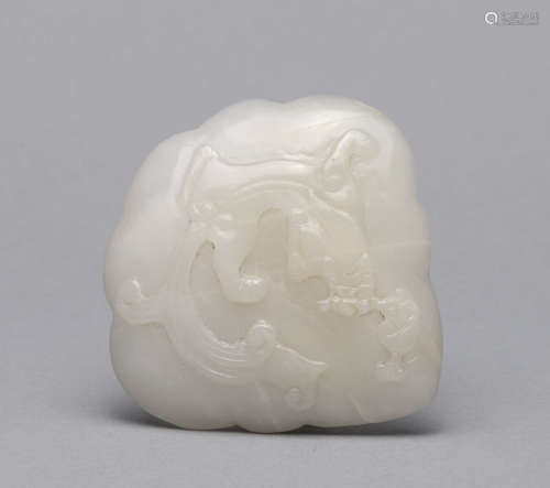 Chinese Jade Stone Carving Dragon