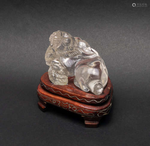 Chinese Clear Rock Crystal Paper Weight
