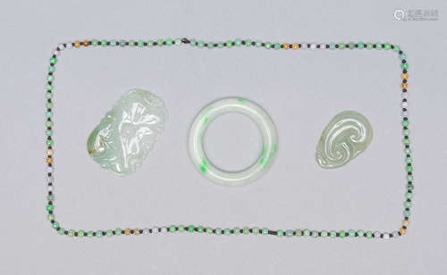 Groups Chinese Export Jade Jadeite Carvings