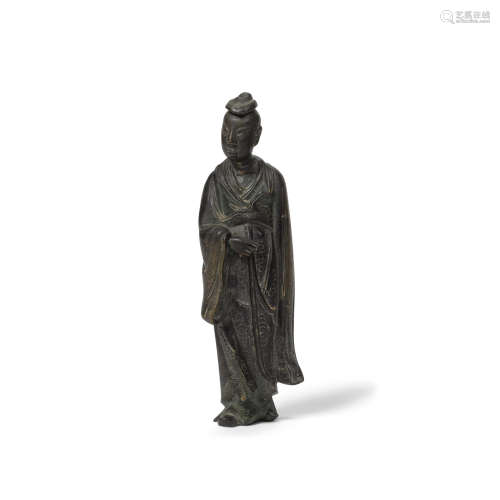 A bronze figure of a Doaist sage 17th/18th Century