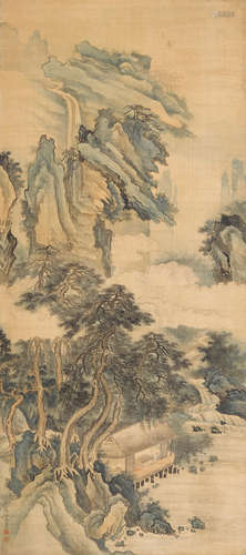 Yu Rong (18/19th century) Scholars in Mountain Landscape