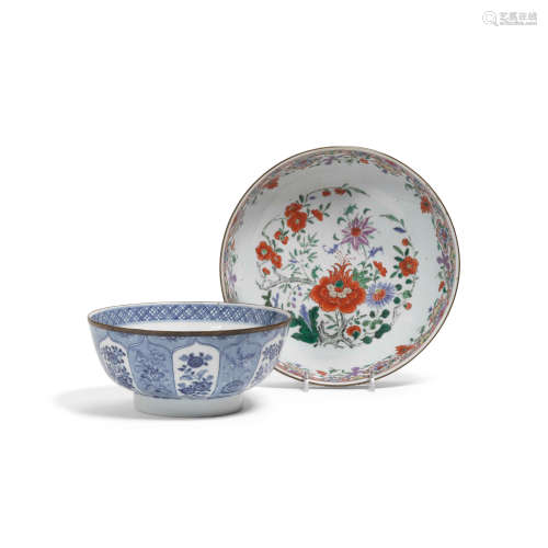 Two export porcelain bowls 18th century