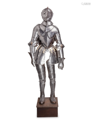 A Maximilian Style Suit of Armour