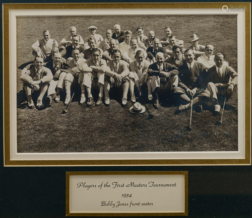 A Type One Photograph from Bobby Jones and Participants