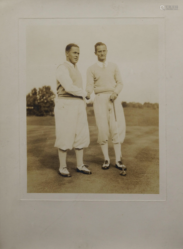 A Group of Bobby Jones Personal Items, Including a Type