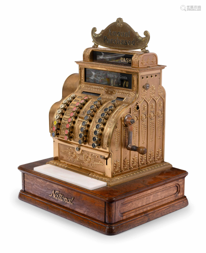 A National Brass Cash Register, Model No. 441