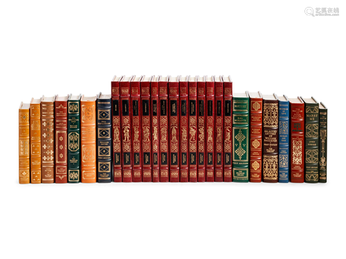 A Collection of Leather-Bound Volumes