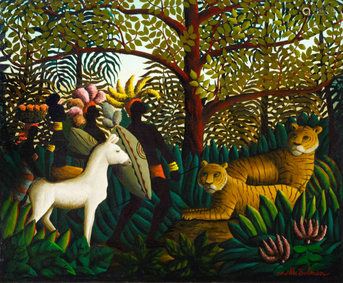 Orville Bulman (American, 1904-1978) In the Jungle,