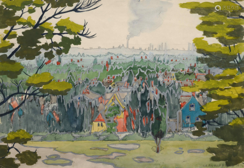 Charles Burchfield (American, 1893-1967) Untitled (May
