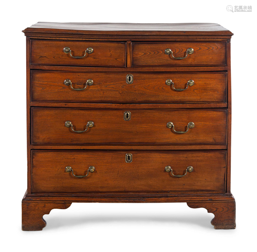 A George III Oak Chest of Drawers