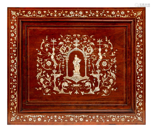 An Italian Marquetry Panel