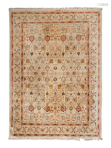 A Tabriz Wool Rug