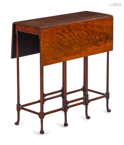 A George III Mahogany Drop-Leaf Table