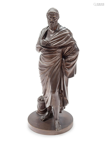 An Italian Bronze Classical Figure