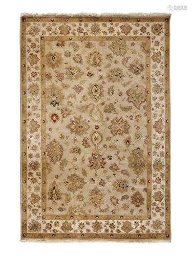 A Sultanabad Style Wool Rug