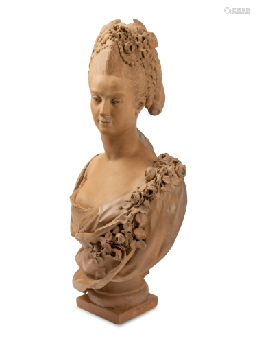 A French Terra Cotta Bust