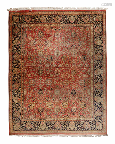 A Sarouk Wool Rug