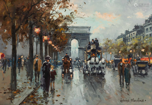 Antoine Blanchard (French, 1910-1988) Arc de Triomphe,