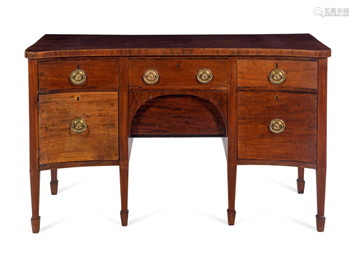 A Regency Mahogany Sideboard