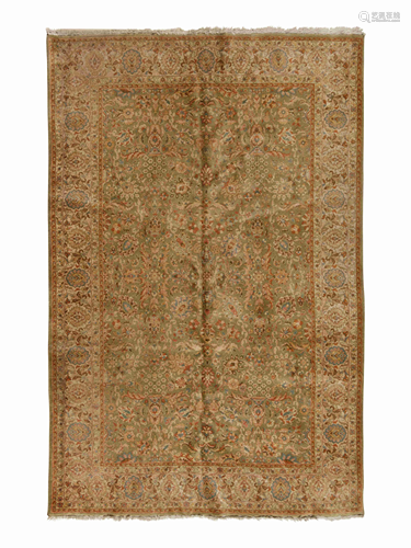 A Sarouk Wool Rug