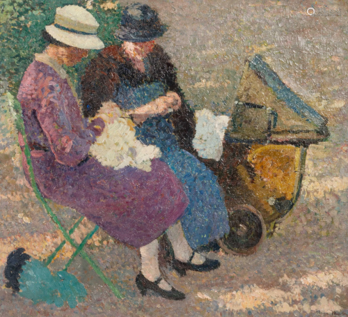 Henri Jean Guillaume Martin (French, 1860-1943) Deux