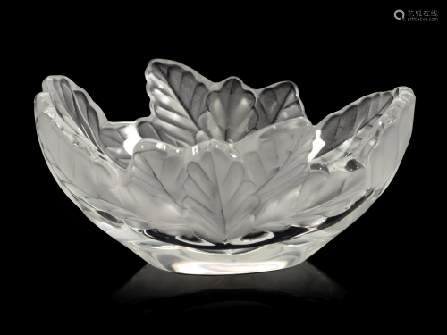 A Lalique Compiegne Bowl