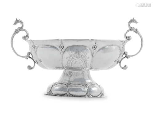 A Dutch Silver Sugar Bowl