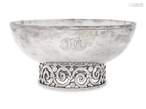A Tiffany & Co. Silver Centerpiece Bowl