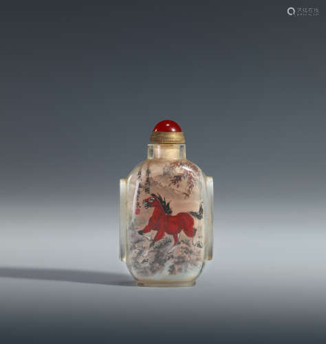 Snuff bottle from Qing