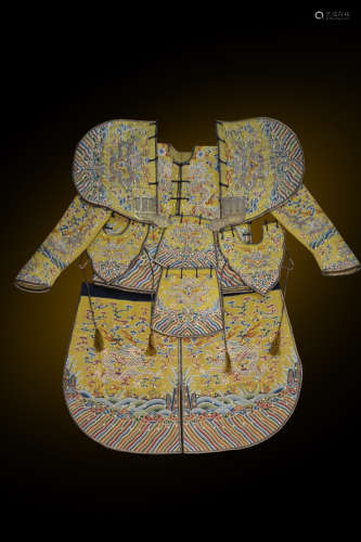 Armour from Qing