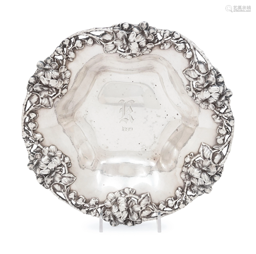 An American Art Nouveau Silver Bowl