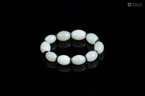 Hetian jade bracelet from Qing