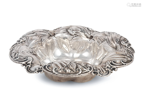 An American Art Nouveau Silver Bowl