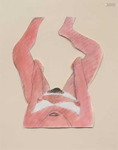 Tom Wesselmann (American, 1931-2004) Drawing for Great