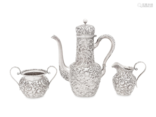 An American Silver Coffee Service