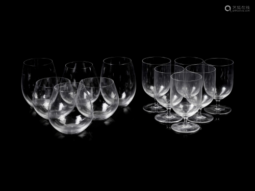 A Collection of Riedel Glassware