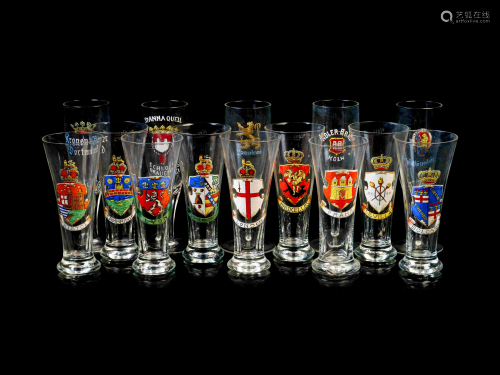 A Collection of Beer Glasses