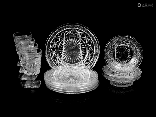 A Collection of Glass Tableware