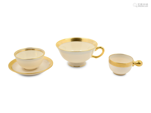 A Collection of Lenox Porcelain Tableware