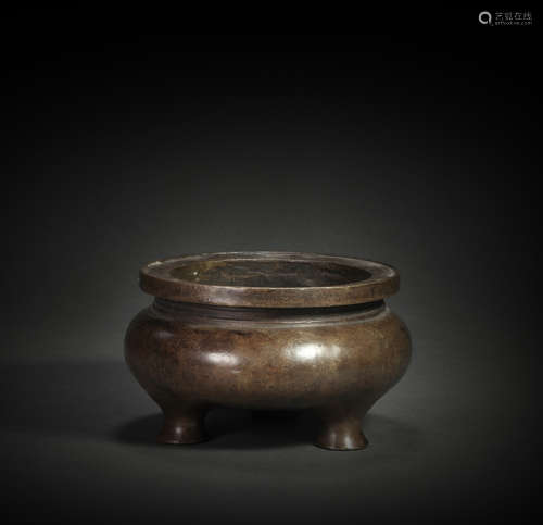 Copper censer from Ming