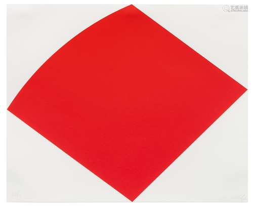 Ellsworth Kelly (American, 1923-2015) Untitled (Red